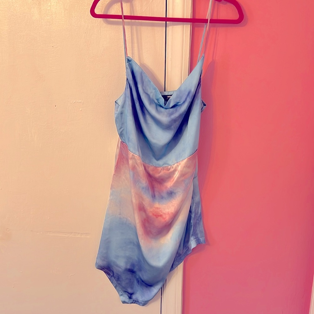 Multicolor Mini Dress